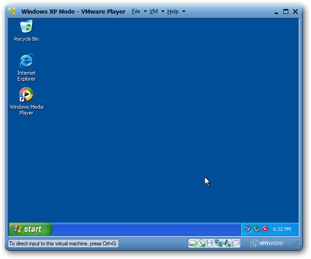 Run Xp Mode On Windows Machines Using Vmware