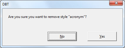 Image is just another of those nag screens asking of you are sure you want to delete the Style.  This really is your last chance!!