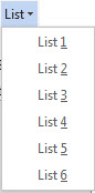 List menu