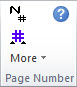 Page Number Group