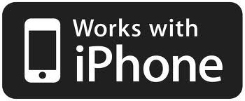 Works with iPhone Logo