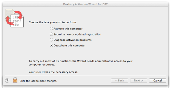 Image shows the full possible list of options as described briefly below