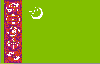 Flag of Turkmenistan